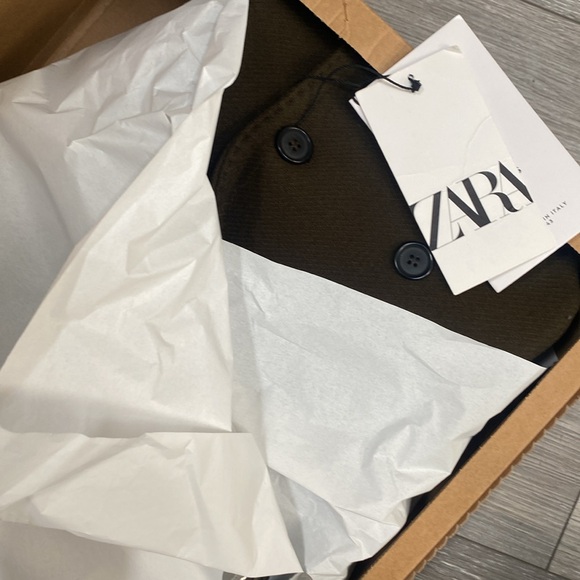 🆕 2024 ZARA WOOL MANTECO COAT - Picture 14 of 16